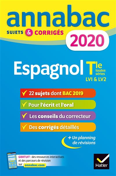 Espagnol tle lv1 et lv2