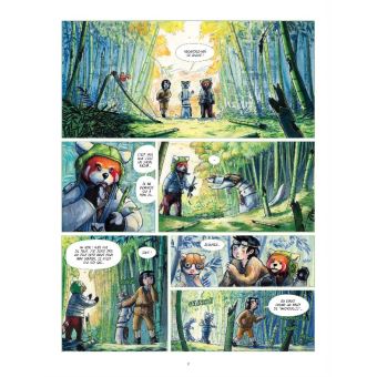 Fleur de bambou tome 2 - le mystère de la forêt dévorée