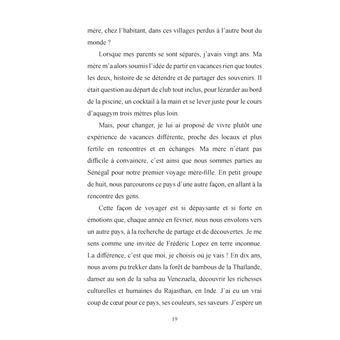 Le bonheur en partant a dit qu'il reviendrait