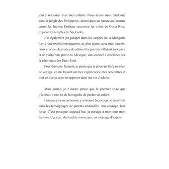 Le bonheur en partant a dit qu'il reviendrait