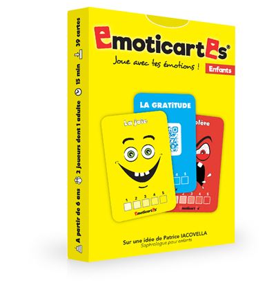 Emoticartes enfants pour aider l'enfant a comprendre et a ge