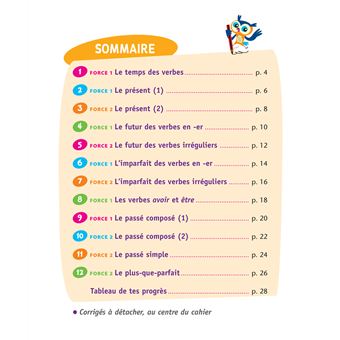 Améliorer sa conjugaison CM1/CM2 9-11 ans