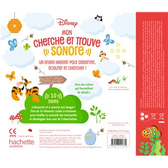 DISNEY CLASSIQUES - Mon Cherche et Trouve sonore - Livre sonore