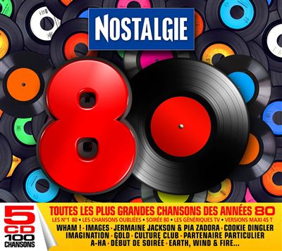 Nostalgie 80 Coffret