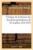 Critique de la théorie des fonctions génératrices de M. Laplace