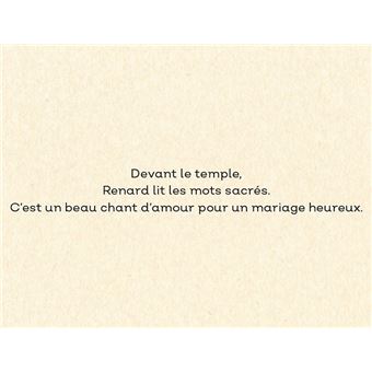 Le mariage de Renard