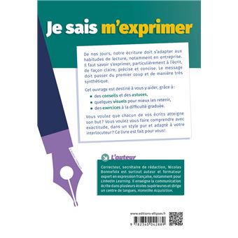 Je sais m'exprimer