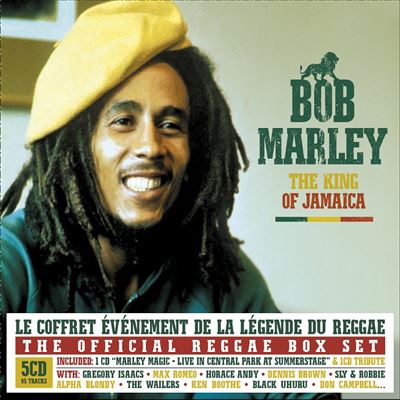 Bob Marley The King Of Jamaica Coffret