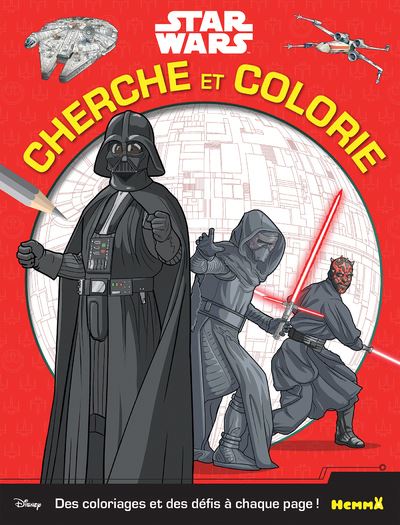 Disney Star Wars Cherche et colorie