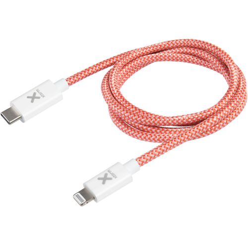 Xtorm USB-C naar Lightning Kabel (1M) Rood