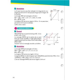 Mon Année Brevet Les fiches Maths 3e