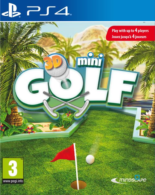 Pochette avant du jeu Mini Golf 3D PS4