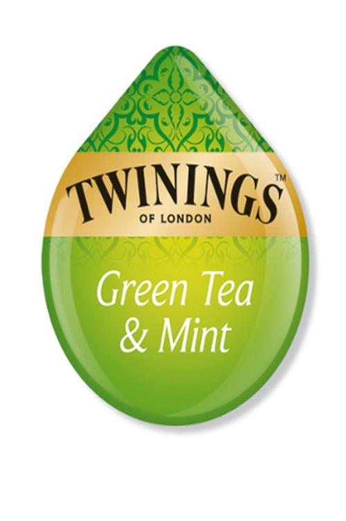 16 Dosettes de Thé Vert à la Menthe Twinings Tassimo - Grossiste boissons,  fournisseur de boissons