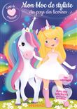 Coup de coeur créations - Mon bloc de styliste - Au pays des licornes - Avec des stickers pour habil