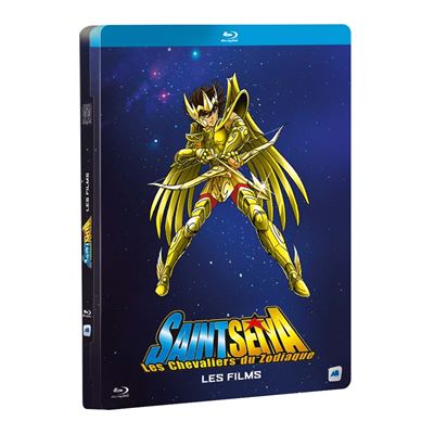 Saint Seiya L'intégrale 5 Films Steelbook Blu-ray