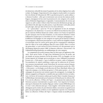 Du classement au reclassement