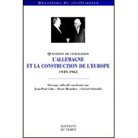 L'Allemagne et la construction de l'Europe