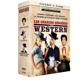 Coffret Les Grandes Héroïnes du Western DVD - DVD Zone 2 - Nicholas Ray -  Elliot Silverstein - Allan Dwan - Joan Crawford - Sterling Hayden tous les  DVD à la Fnac