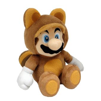 Peluche Mario Tanooki 21 cm