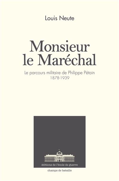 Monsieur le Maréchal