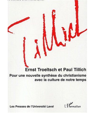 Ernst Troeltsch et Paul Tillich