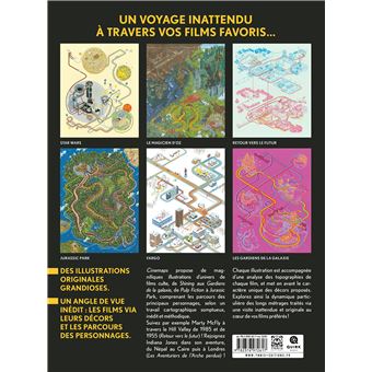 Cinemaps, cartographie de 35 films de légende