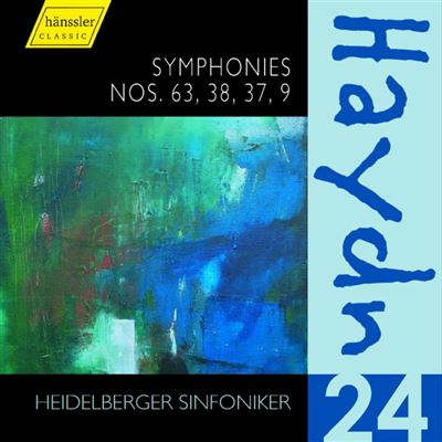 Symphonies n 9 37 38 et 63/vol 24