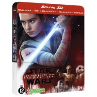 Star Wars : Les Derniers Jedi Steelbook Blu-ray 3D + 2D