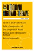 Revue d'économie régionale et urbaine Nº2/2023
