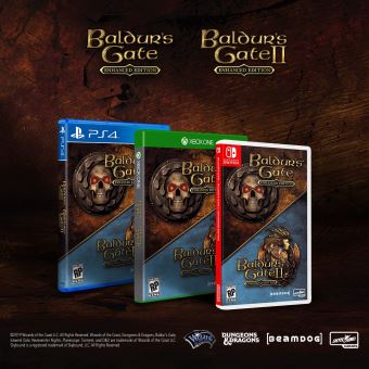 Baldur's Gate 1 et 2 Enhanced Edition Collector Nintendo Switch