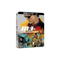 Mission : Impossible Rogue Nation Édition Limitée Steelbook Blu-ray 4K Ultra HD