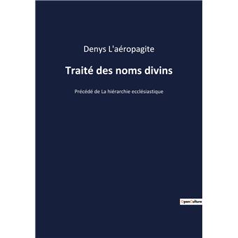 Traité des noms divins