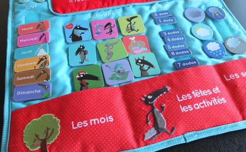 Loup - Mon calendrier en tissu du loup - Orianne Lallemand, Eléonore  Thuillier - broché - Achat Livre
