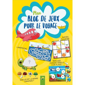 Mon bloc de jeux pour le voyage