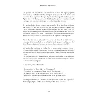 Féminins singuliers