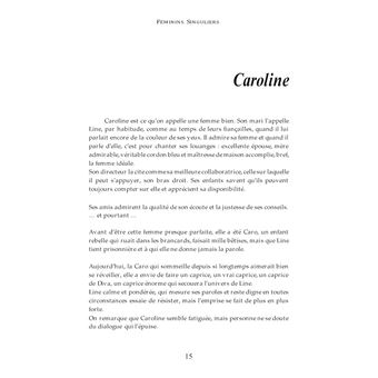 Féminins singuliers