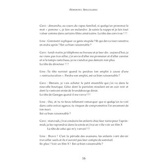 Féminins singuliers