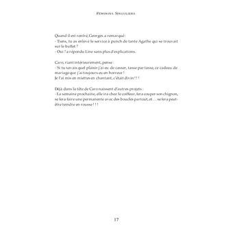 Féminins singuliers