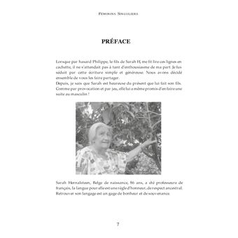 Féminins singuliers