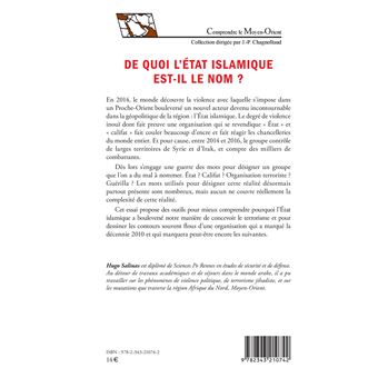 De quoi l'État islamique est-il le nom ?
