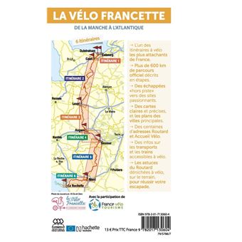 Guide du Routard La V lo Francette broch Collectif Livre