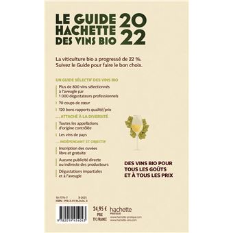 Guide Hachette des Vins bios 2022