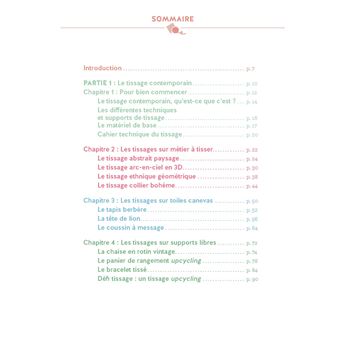 Tissages et macramés