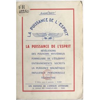 La puissance de l'esprit - 1