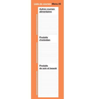 En 2h je cuisine pour toute la semaine