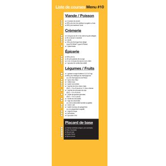 En 2h je cuisine pour toute la semaine