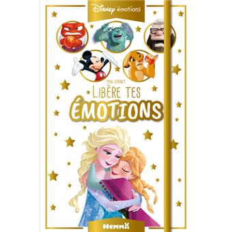 Disney émotions - Mon carnet Libère tes émotions