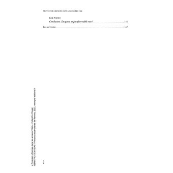 Protester à Rennes dans les années 1968