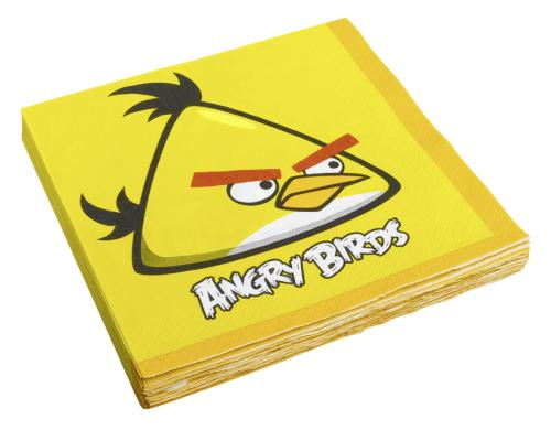 16 Serviettes Angry Birds Amscan