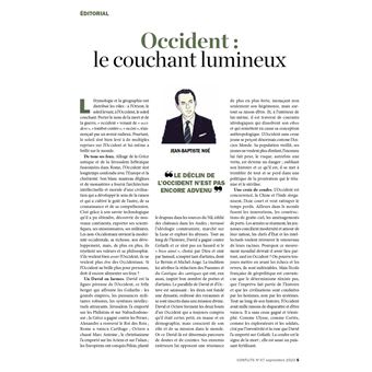 Conflits n°47 : Occident : la puissance et le doute - sept-oct 2023